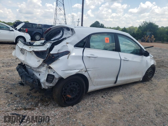 2016 Hyundai Elantra GT with VIN KMHD35LH6GU282795, listed as a Copart auction lot 61794234 with 0 mi miles and Salvage Title. Bid and sale history available at carsss.com. Image 3.