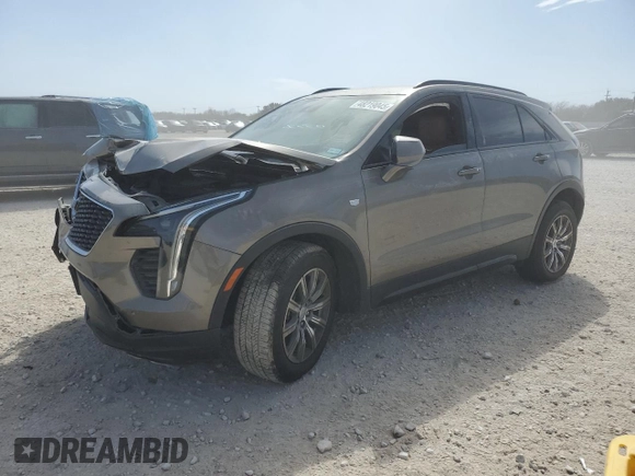 2020 Cadillac XT4 FWD Sport z VIN 1GYFZER40LF134537, wystawiony jako Copart lot #48219045 z przebiegiem 77 307 mil mil oraz Szkoda całkowita • Salvage title. Historia ofert i sprzedaży dostępna na DreamBid. Obrazek 1.