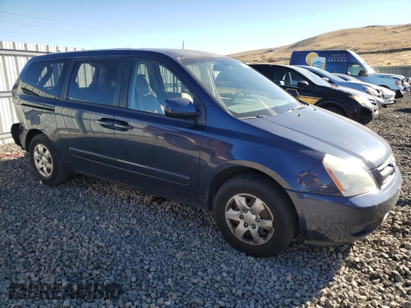 2007 Kia Sedona EX with VIN KNDMB233376109248, listed as a Copart auction lot 79914284 with 178,245 mi miles and Salvage Title. Bid and sale history available at carsss.com. Image 4.