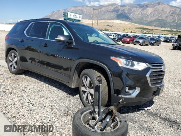 2019 Chevrolet Traverse LT Leather with VIN 1GNEVHKWXKJ250566, listed as a Copart auction lot 62493503 with 50,808 mi miles. Bid and sale history available at carsss.com. Image 4.