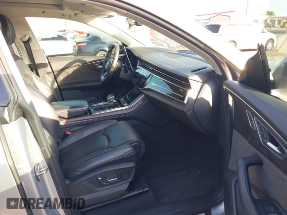 2020 Audi Q8 Prestige with VIN WA1CVAF12LD009942, listed as a IAAI auction lot 41924297 with 82,980 mi miles and . Bid and sale history available at DreamBid. Image 5.
