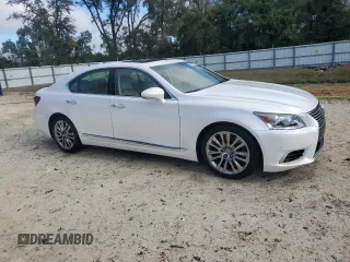 2017 Lexus LS with VIN JTHBL5EF2H5146388, listed as a Copart auction lot 84803954 with 43,444 mi miles and Salvage Title. Bid and sale history available at carsss.com. Image 4.