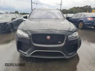 2020 Jaguar F-Pace SVR with VIN SADCZ2EE3LA617303, listed as a Copart auction lot 73005284 with 85,521 mi miles and Salvage Title. Bid and sale history available at DreamBid. Image 5.