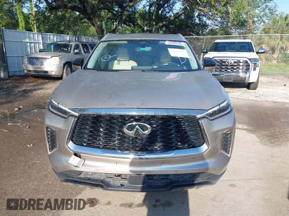 2024 Infiniti QX60 Luxe с VIN 5N1DL1FR8RC355168, выставлен на аукционе IAAI как лот 42356642 с пробегом 3 175 миль миль и . История ставок и продаж доступна на DreamBid. Изображение 12.