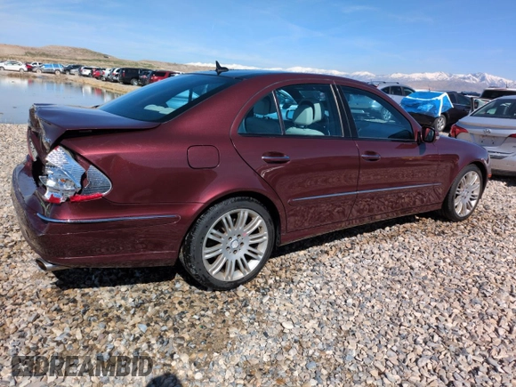 2007 Mercedes-Benz E 350 with VIN WDBUF87X87B139243, listed as a Copart auction lot 48428485 with 65,552 mi miles and Salvage Title. Bid and sale history available at DreamBid. Image 3.