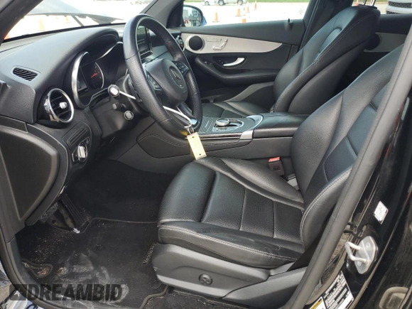 2019 Mercedes-Benz GLC 300 with VIN WDC0G4JBXKV144495, listed as a Copart auction lot 56425665 with 41,687 mi miles and Salvage title. Bid and sale history available at DreamBid. Image 7.