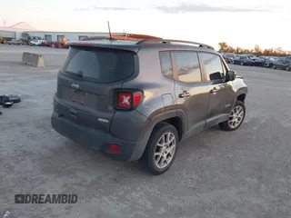 2021 Jeep Renegade Latitude with VIN ZACNJDBB0MPN13884, listed as a IAAI auction lot 40957052 with 52,023 mi miles. Bid and sale history available at carsss.com. Image 4.