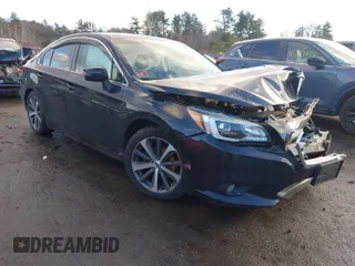 2016 Subaru Legacy 2.5i Limited with VIN 4S3BNAJ6XG3038119, listed as a IAAI auction lot 41189926 with 131,995 mi miles. Bid and sale history available at carsss.com. Image 1.