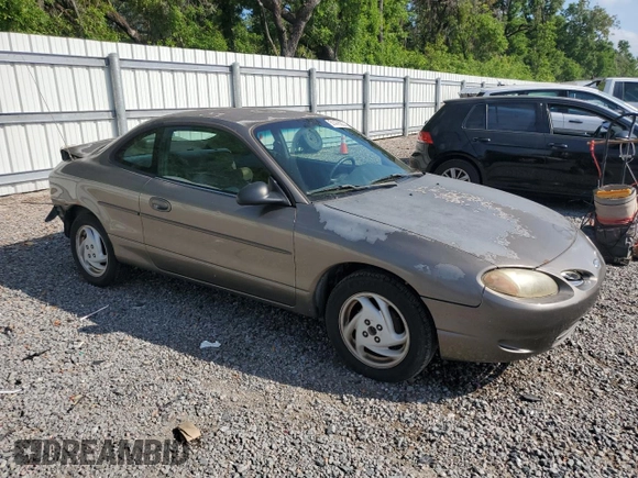 2001 Ford Escort ZX2 with VIN 3FAFP11301R195223, listed as a Copart auction lot 51478265 with 135,724 mi miles and Salvage Title. Bid and sale history available at carsss.com. Image 4.