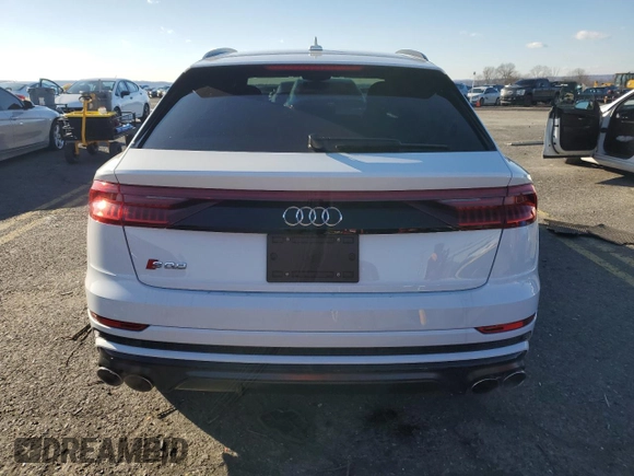2022 Audi SQ8 Prestige z VIN WA1CWBF16ND026457, wystawiony jako Copart lot #84327434 z przebiegiem 24 770 mil mil oraz Szkoda całkowita • Salvage title. Historia ofert i sprzedaży dostępna na DreamBid. Obrazek 6.