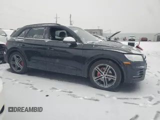 2018 Audi SQ5 Premium Plus with VIN WA1A4AFY9J2155383, listed as a Copart auction lot 42373045 with 131,370 mi miles and Clean Title. Bid and sale history available at DreamBid. Image 4.