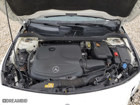 2018 Mercedes-Benz CLA with VIN WDDSJ4EB2JN633861, listed as a Copart auction lot 44643125 with 80,420 mi miles and Salvage Title. Bid and sale history available at carsss.com. Image 12.