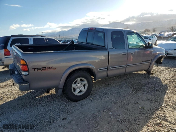 2001 Toyota Tundra Ltd with VIN 5TBBT48101S209184, listed as a Copart auction lot 46708325 with 189,174 mi miles and Salvage Title. Bid and sale history available at carsss.com. Image 3.