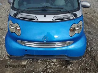 2006 Smart fortwo with VIN WME4503321J273497, listed as a Copart auction lot 83279784 with 51,749 mi miles and Non Repairable. Bid and sale history available at DreamBid. Image 11.