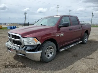 2017 Ram 1500 Tradesman with VIN 3C6RR7KT2HG544382, listed as a Copart auction lot 57111095 with 177,452 mi miles and Salvage title. Bid and sale history available at DreamBid. Image 1.