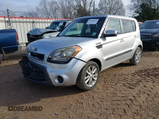 2012 Kia Soul + with VIN KNDJT2A67C7372683, listed as a IAAI auction lot 41464462 with 173,664 mi miles and . Bid and sale history available at DreamBid. Image 2.