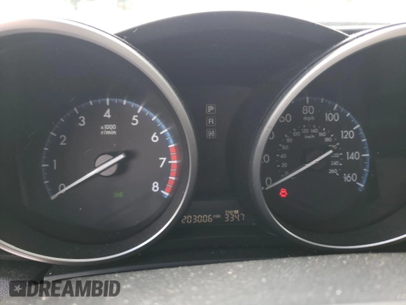 2012 Mazda 3 i Grand Touring with VIN JM1BL1M85C1629970, listed as a Copart auction lot 56138995 with 203,006 mi miles and Salvage Title. Bid and sale history available at DreamBid. Image 9.