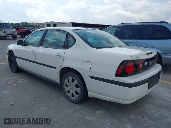 2005 Chevrolet Impala with VIN 2G1WF52E059321797, listed as a IAAI auction lot 42663535 with 180,263 mi miles and . Bid and sale history available at DreamBid. Image 3.
