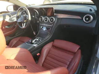 2019 Mercedes-Benz C 300 with VIN WDDWJ8EB9KF832958, listed as a Copart auction lot 74913334 with 55,500 mi miles and Salvage Title. Bid and sale history available at DreamBid. Image 8.