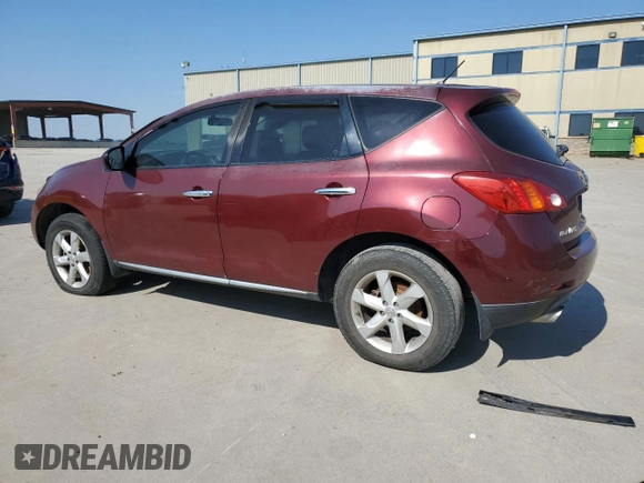 2010 Nissan Murano SL z VIN JN8AZ1MU6AW019958, wystawiony jako Copart lot #51998705 z przebiegiem 182 309 mil mil oraz Szkoda całkowita • Salvage title. Historia ofert i sprzedaży dostępna na DreamBid. Obrazek 2.