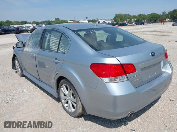2013 Subaru Legacy Limited with VIN 4S3BMCL60D3031168, listed as a IAAI auction lot 39967047 with 89,627 mi miles and . Bid and sale history available at DreamBid. Image 3.