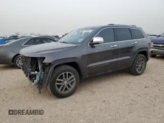 2017 Jeep Grand Cherokee Limited with VIN 1C4RJEBG2HC628499, listed as a Copart auction lot 47594825 with 117,781 mi miles and Salvage Title. Bid and sale history available at carsss.com. Image 1.