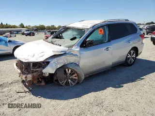 2018 Nissan Pathfinder Platinum with VIN 5N1DR2MM7JC642064, listed as a Copart auction lot 64602024 with Not provided miles and Salvage title. Bid and sale history available at DreamBid. Image 1.