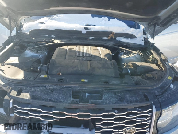 2016 Land Rover Range Rover HSE with VIN SALGS2PFXGA316503, listed as a Copart auction lot 46084185 with 134,994 mi miles and Salvage title. Bid and sale history available at DreamBid. Image 12.