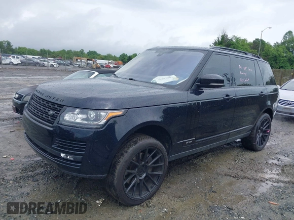 2016 Land Rover Range Rover Supercharged z VIN SALGS3EF7GA299281, wystawiony jako IAAI lot #40481154 z przebiegiem 92 123 mil mil oraz . Historia ofert i sprzedaży dostępna na DreamBid. Obrazek 2.