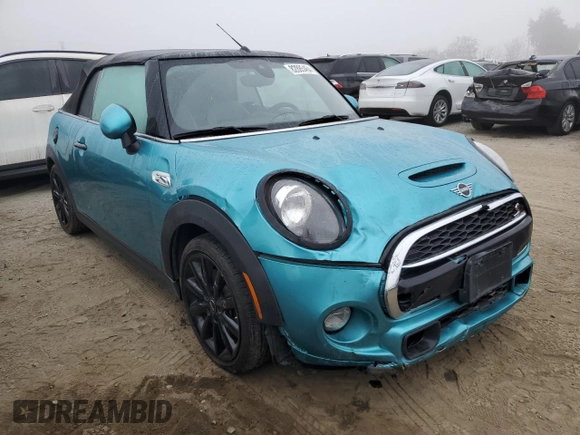 2019 MINI Convertible Cooper S z VIN WMWWG9C56K3E40260, wystawiony jako Copart lot #82885464 z przebiegiem 117 256 mil mil oraz Szkoda całkowita • Salvage title. Historia ofert i sprzedaży dostępna na DreamBid. Obrazek 4.