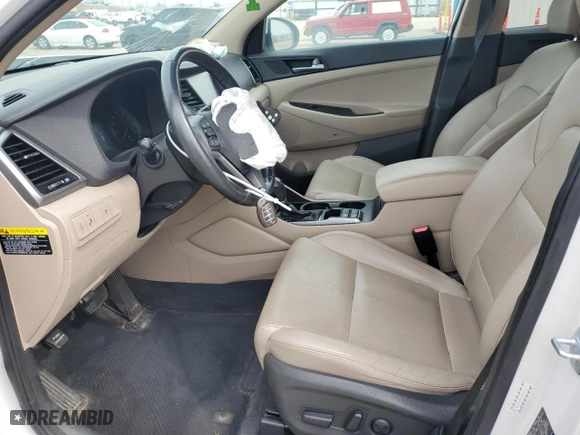 2017 Hyundai Tucson SE Plus with VIN KM8J33A47HU428047, listed as a Copart auction lot 50045495 with 85,947 mi miles and Salvage Title. Bid and sale history available at carsss.com. Image 7.