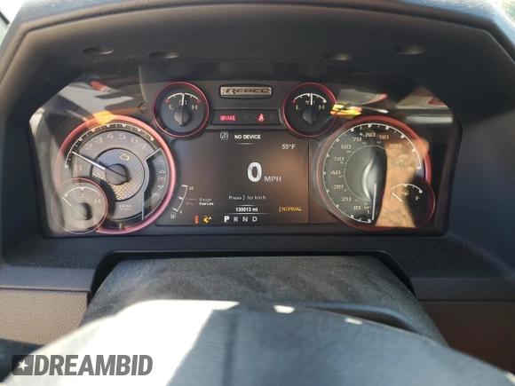 2017 Ram 1500 Rebel z VIN 1C6RR7YT4HS531035, wystawiony jako Copart lot #57652345 z przebiegiem 130 013 mil mil oraz Czysty tytuł • Clean title. Historia ofert i sprzedaży dostępna na DreamBid. Obrazek 9.