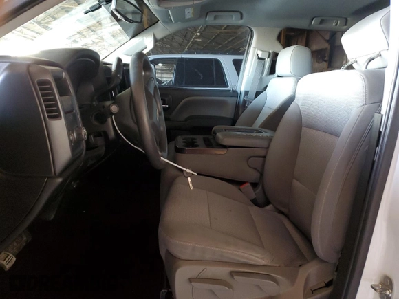 2018 Chevrolet Silverado 1500 Custom with VIN 3GCPCPEH4JG383662, listed as a Copart auction lot 79775984 with 147,850 mi miles and Salvage Title. Bid and sale history available at DreamBid. Image 7.