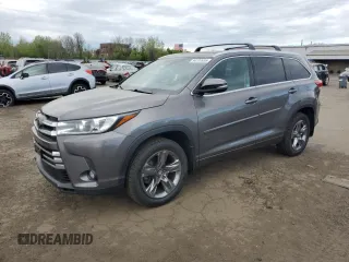 2019 Toyota Highlander Limited z VIN 5TDDZRFH0KS992455, wystawiony jako Copart lot #54707655 z przebiegiem 408 319 mil mil oraz Szkoda całkowita • Salvage title. Historia ofert i sprzedaży dostępna na DreamBid. Obrazek 1.