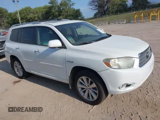 2008 Toyota Highlander Hybrid Limited with VIN JTEEW44A882020801, listed as a IAAI auction lot 39972710 with 259,507 mi miles. Bid and sale history available at carsss.com. Image 1.