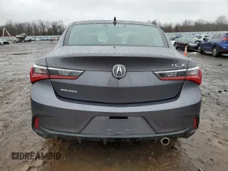 2022 Acura ILX w/Premium Package with VIN 19UDE2F77NA004794, listed as a Copart auction lot 44600853 with 9,189 mi miles. Bid and sale history available at carsss.com. Image 6.