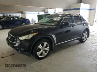 2010 Infiniti FX with VIN JN8AS1MW9AM850436, listed as a Copart auction lot 60879665 with 162,200 mi miles and Salvage title. Bid and sale history available at DreamBid. Image 1.