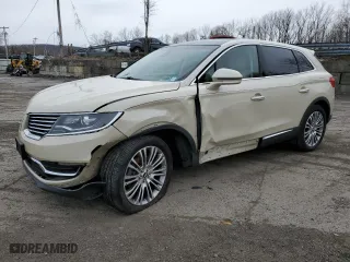 2018 Lincoln MKX Reserve with VIN 2LMPJ8LR7JBL49211, listed as a Copart auction lot 51735185 with 107,234 mi miles and Salvage Title. Bid and sale history available at carsss.com. Image 1.
