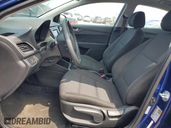 2021 Hyundai Accent SE with VIN 3KPC24A63ME150733, listed as a Copart auction lot 64594614 with 71,234 mi miles and Salvage Title. Bid and sale history available at carsss.com. Image 7.