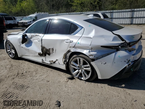 2021 Lexus IS 300 z VIN JTHCA1D23M5114920, wystawiony jako Copart lot #52123415 z przebiegiem 48 264 mil mil oraz Szkoda całkowita • Salvage title. Historia ofert i sprzedaży dostępna na DreamBid. Obrazek 2.