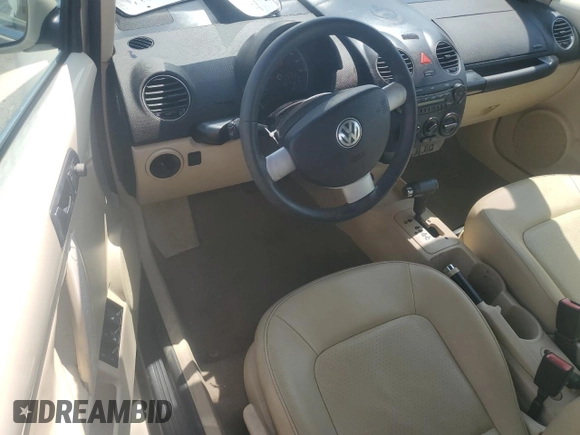 2008 Volkswagen Beetle SE with VIN 3VWRG31Y68M406704, listed as a Copart auction lot 61774055 with 116,793 mi miles and Salvage title. Bid and sale history available at DreamBid. Image 8.