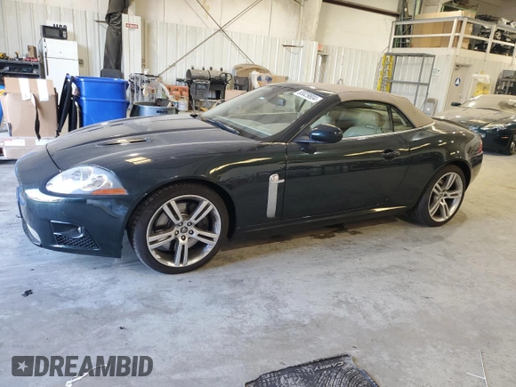 2008 Jaguar XK with VIN SAJWA44C689B23526, listed as a Copart auction lot 83029804 with 82,939 mi miles and Salvage Title. Bid and sale history available at carsss.com. Image 1.