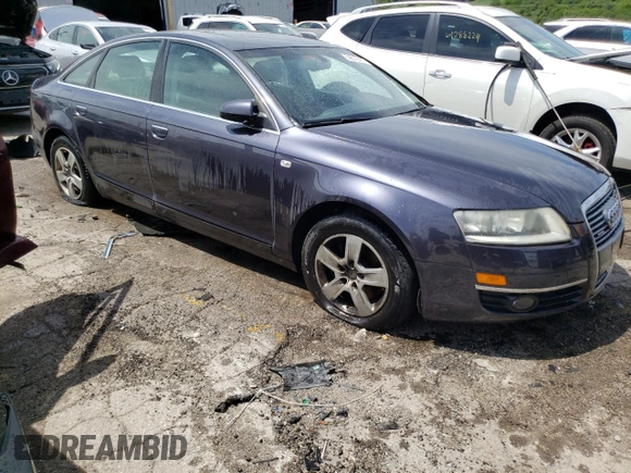 2005 Audi A6 with VIN WAUDG74F85N102609, listed as a Copart auction lot 59572414 with 174,527 mi miles and Salvage Title. Bid and sale history available at carsss.com. Image 4.