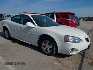 2008 Pontiac Grand Prix z VIN 2G2WP552681138126, wystawiony jako IAAI lot #42327108 z przebiegiem 205 626 mil mil oraz . Historia ofert i sprzedaży dostępna na DreamBid. Obrazek 1.