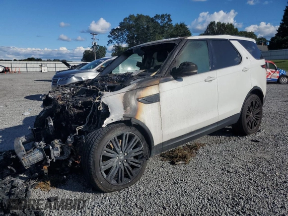 2017 Land Rover Discovery HSE with VIN SALRRBBV8HA010405, listed as a Copart auction lot 72507134 with Not Provided miles and Salvage Title. Bid and sale history available at carsss.com. Image 1.