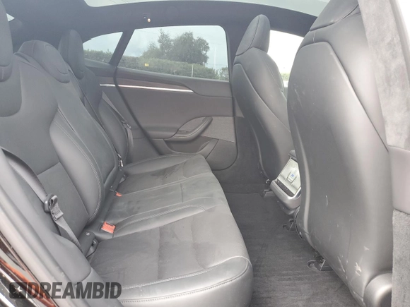 2024 Tesla Model S with VIN 5YJSA1E54RF536092, listed as a Copart auction lot 85934334 with 11,451 mi miles and Salvage title. Bid and sale history available at DreamBid. Image 11.