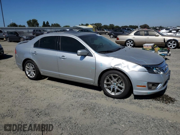 2012 Ford Fusion SEL with VIN 3FAHP0JA1CR109356, listed as a Copart auction lot 59916455 with 62,956 mi miles and Salvage title. Bid and sale history available at DreamBid. Image 4.