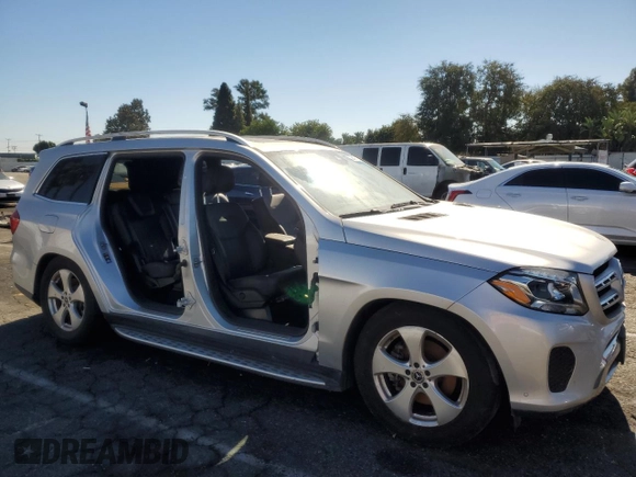 2019 Mercedes-Benz GLS with VIN 4JGDF6EE8KB240858, listed as a Copart auction lot 72847413 with 23,249 mi miles. Bid and sale history available at carsss.com. Image 4.