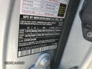 2008 Mercedes-Benz R 3.5L with VIN 4JGCB56E08A070624, listed as a Copart auction lot 69721124 with 174,863 mi miles and Salvage Title. Bid and sale history available at DreamBid. Image 13.