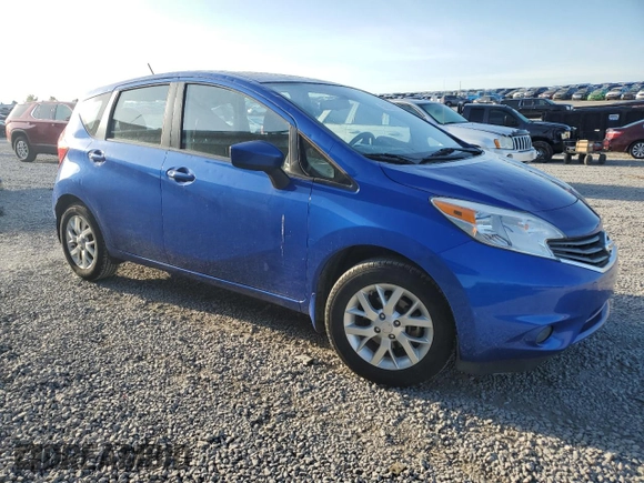 2016 Nissan Note S with VIN 3N1CE2CP3GL375299, listed as a Copart auction lot 52832015 with 82,966 mi miles and Salvage Title. Bid and sale history available at DreamBid. Image 4.
